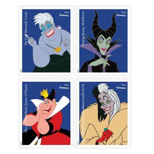2017 Disney Villains Forever®Stamp | Forever Stamps US Postage Stamps